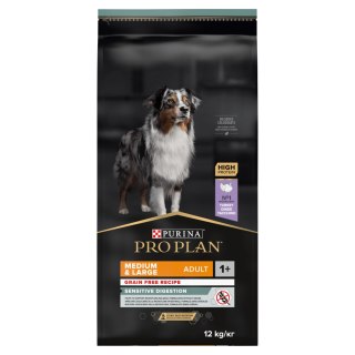 Purina Pro Plan Purina Pro Plan Adult Medium&Large Digestion OptiDigest 12kg