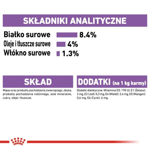 ROYAL CANIN CCN Sterilised Mini Pasztet 12x85g