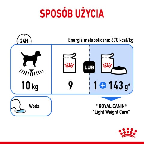 Royal Canin ROYAL CANIN Light Weight Care Pasztet 12x85g