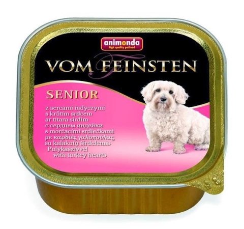 Animonda Animonda Dog Vom Feinsten Senior Serca Indyka 150g