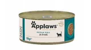 Applaws APPLAWS Ocean Fish In Broth Tin 156g