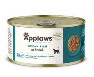 Applaws APPLAWS Ocean Fish In Broth Tin 70g