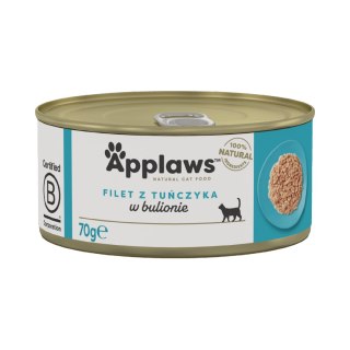 Applaws APPLAWS Tuna Fillet In Broth 70g