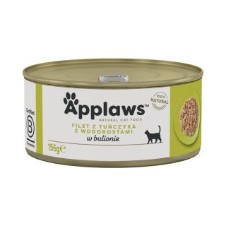 Applaws APPLAWS Tuna Fillet With Seaweed In Jelly Tin 156g