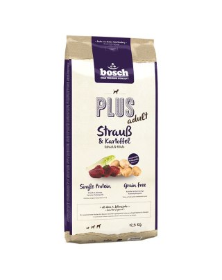 Bosch BOSCH Plus Adult Struś & Ziemniaki 12,5kg