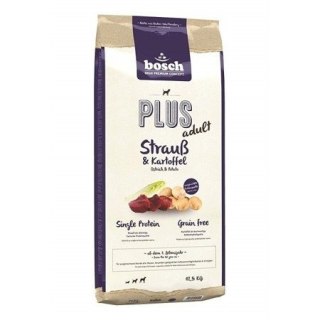 Bosch BOSCH Plus Adult Struś & Ziemniaki 12,5kg