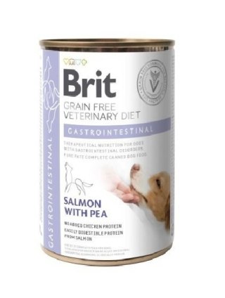 Brit veterinary Brit Grain Free Veterinary Diet Dog Gastrointestinal Z Łososiem I Groszkiem 400g