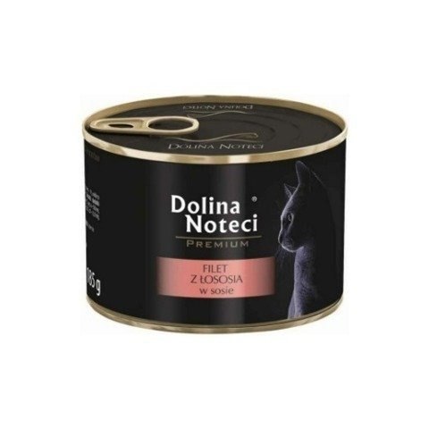 Dolina Noteci Dolina Noteci Premium Dla Kota Filet Z Łososia W Sosie 185g