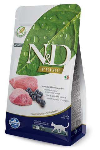 Farmina Farmina N&D Prime Feline Adult Lamb&Blueberry 5kg