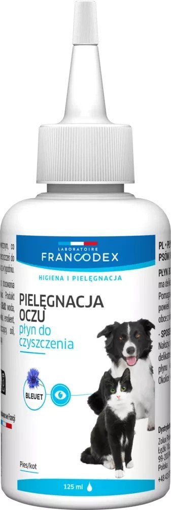 Francodex Zolux Francodex Płyn Do Przemywania Oczu Psów I Kotów 125ml