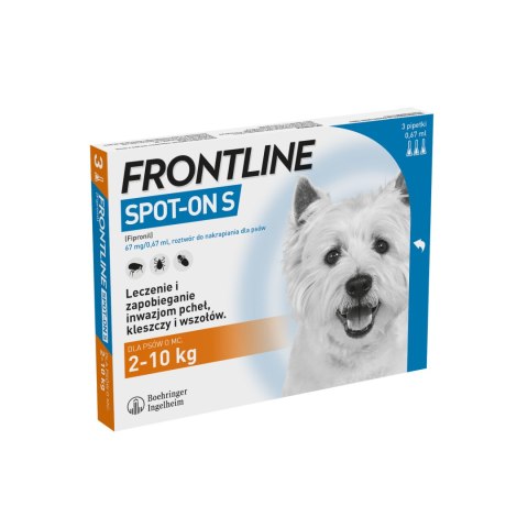 Frontline (Boehringer Ingelheim) FRONTLINE Spot On Dla Psa 3x0,67ml