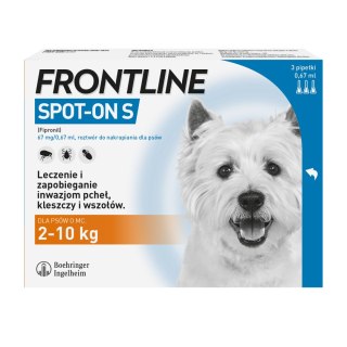 Frontline (Boehringer Ingelheim) FRONTLINE Spot On Dla Psa 3x0,67ml