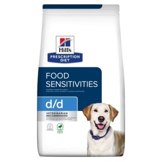 Hills Hill's PD Prescription Diet Canine d/d Kaczka I Ryż 12kg