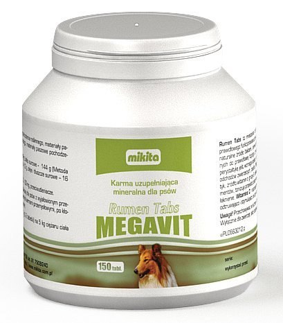 Mikita Mikita Rumen Tabs Megavit 150 Tabletek