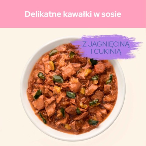 Purina Cat Chow Kitten Karma Z Jagnięciną I Cukinią W Sosie 85g