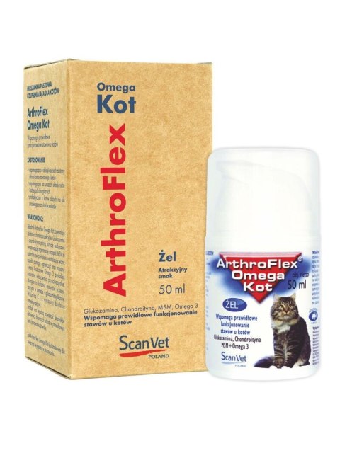 Scanvet Scanvet ArthroFlex Omega Kot Żel Na Stawy 50ml