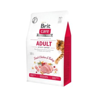 Brit Brit Care Cat Grain-Free Aldut Activity Support Z Kurczakiem I Indykiem 400g