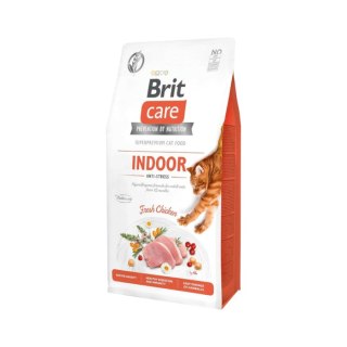 Brit Brit Care Cat Grain-Free Indoor Anti-Stress Z Kurczakiem 7kg