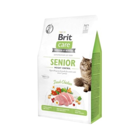 Brit Brit Care Grain-Free Senior Weight Control Z Kurczakiem 400g