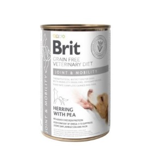 Brit veterinary Brit Green Free Veterinary Diet Dog Joint & Mobility Śledź Z Groszkiem 400g
