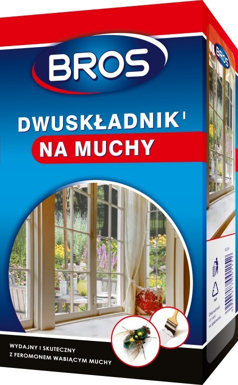 Bros Sp z o.o. Bros Dwuskładnik Preparat Na Muchy 40g+40ml
