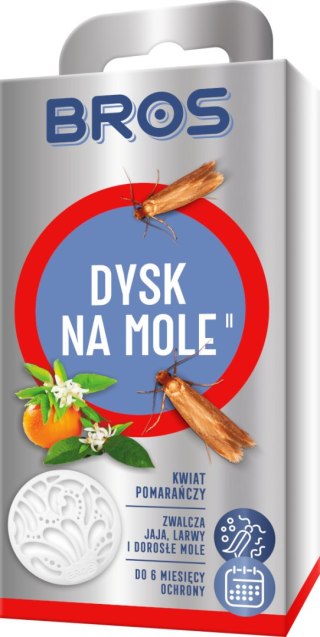 Bros Sp z o.o. Bros Dysk Na Mole Kwiat Pomarańczy 1szt