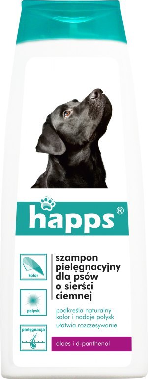 Bros Sp z o.o. Bros Happs Szampon Pielęgnacyjny Dla Psów O Sierści Ciemnej 200ml