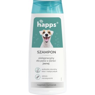 Bros Sp z o.o. Bros Happs Szampon Pielęgnacyjny Dla Psów O Sierści Jasnej 200ml