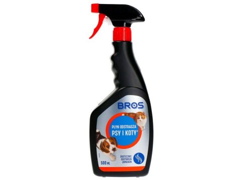 Bros Płyn Odstrasza Psy I Koty 500ml