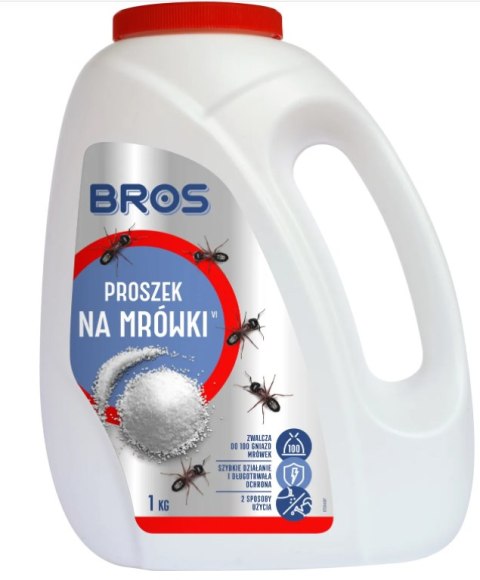 Bros Sp z o.o. Bros Proszek Na Mrówki 1kg