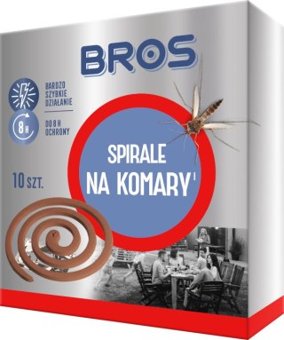 Bros Sp z o.o. Bros Spirale Na Komary 10 szt