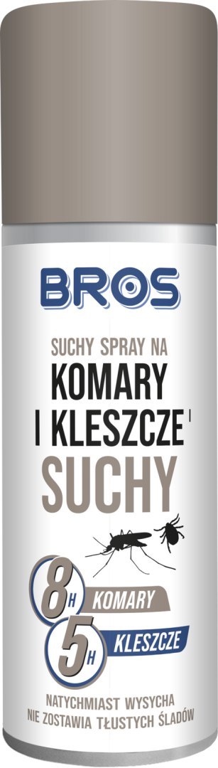 Bros Sp z o.o. Bros Suchy Spray Na Komary I Kleszcze 90ml