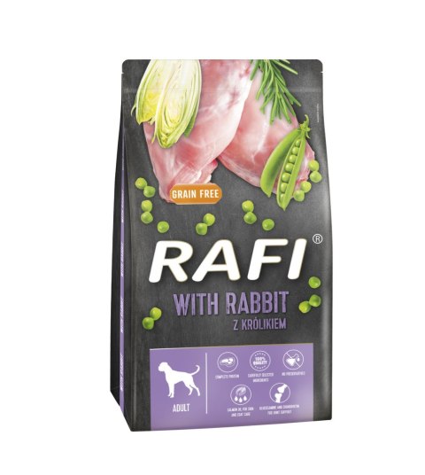 Dolina Noteci Rafi Karma Sucha Dla Psa Z Królikiem 10kg