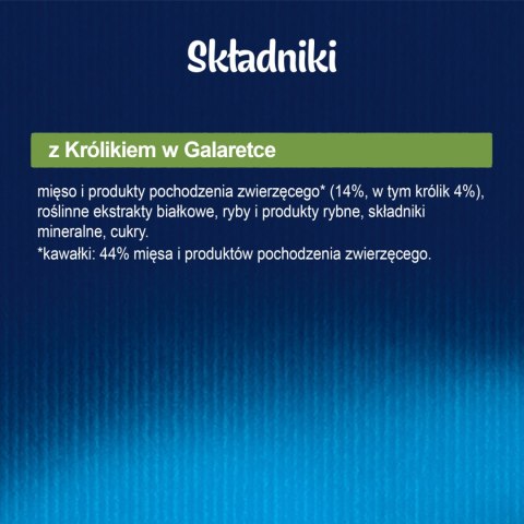 Felix Fantastic Królik W Galaretce 85g