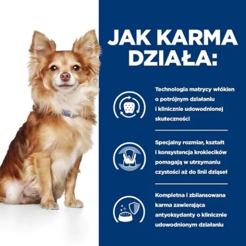 Hill's PD Prescription Diet Canine t/d Mini Dental Care Kurczak 3kg