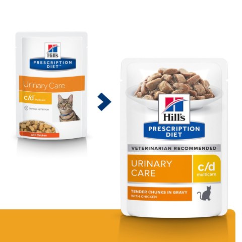 Hills Hill's PD Prescription Diet Feline c/d Multicare 85g