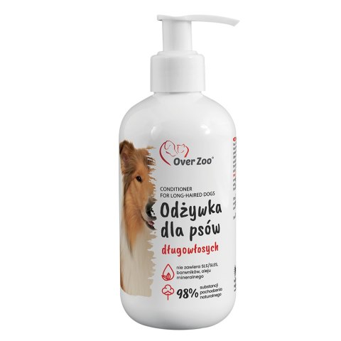 Over Zoo OVER ZOO Odżywka Dla Psów Długowłosych 240ml
