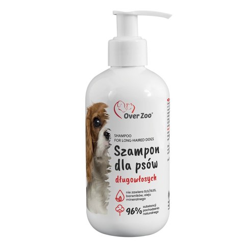 Over Zoo OVER ZOO Szampon Dla Psów Długowłosych 250ml