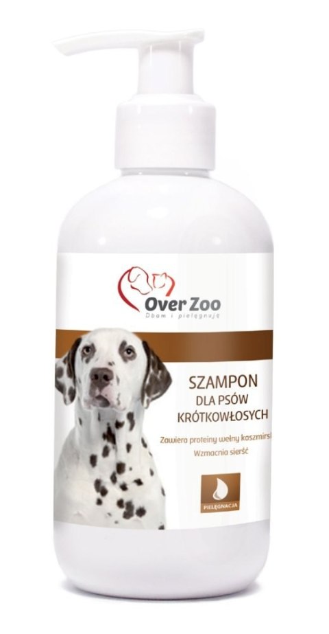 Over Zoo OVER ZOO Szampon Dla Psów Krótkowłosych 250ml