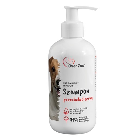 Over Zoo OVER ZOO Szampon Leczniczy Przeciwłupieżowy 250ml
