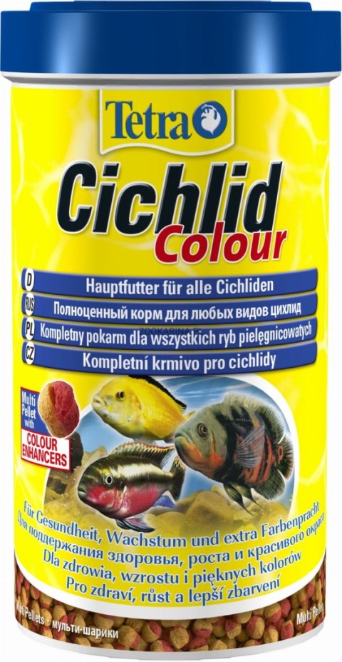 TETRA Tetra Pokarm Cichlid Colour 500ml