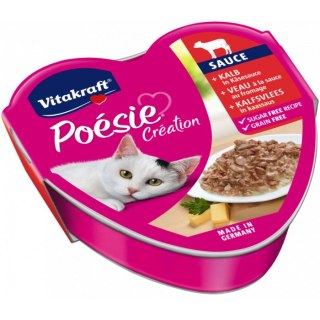 Vitakraft POESIE mokra karma dla kota cielęcina z serem 85g