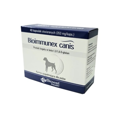 Biowet Biowet Bioimmunex Canis 40 Kapsułek
