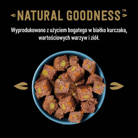 Cesar Cesar Natural Goodness Bogata W Kurczaka, Przybrana Batatem, Groszkiem I Żurawiną 400g