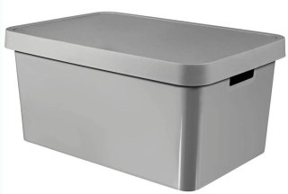 Curver Curver Infinity Pojemnik Z Przykrywką Szary 45l