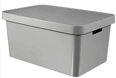 Curver Curver Infinity Pojemnik Z Przykrywką Szary 45l