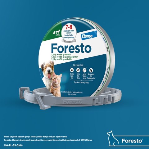 Elanco Bayer Foresto Obroża Dla Kotów I Psów 38cm