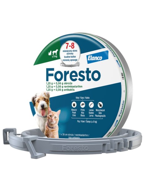 Elanco Bayer Foresto Obroża Dla Kotów I Psów 38cm