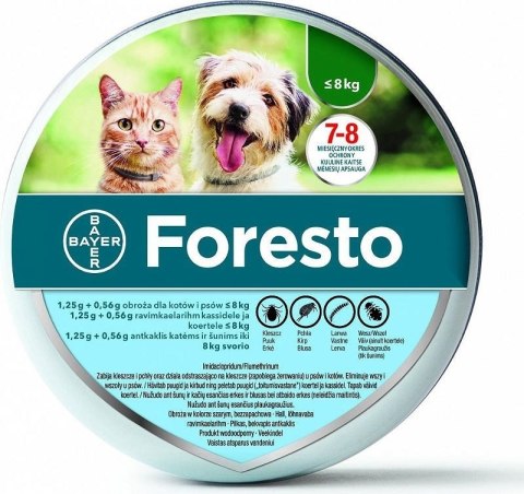 Elanco Bayer Foresto Obroża Dla Kotów I Psów 38cm