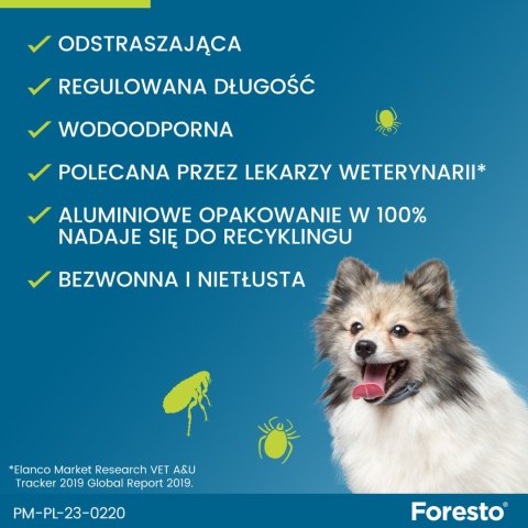 Elanco Bayer Foresto Obroża Dla Kotów I Psów 38cm